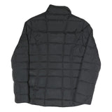 TOMMY HILFIGER Womens Black Quilted Jacket XS Polyester Blend Zip Casual