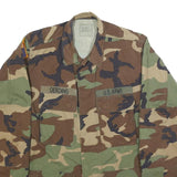 Golden Manufacturing Co Inc Mens Green Brown Cotton Blend Military Jacket S