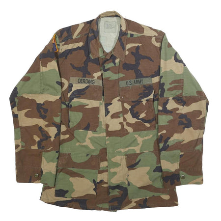 Golden Manufacturing Co Inc Mens Green Brown Cotton Blend Military Jacket S