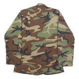 Golden Manufacturing Co Inc Mens Green Brown Cotton Blend Military Jacket S