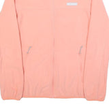 COLUMBIA Womens Pink Jacket S Polyester Plain Zip Casual Outdoor Lightweight