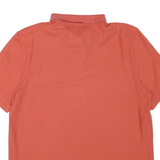 NAUTICA Mens Coral Plain Polo Shirt XL Cotton Blend Short Sleeve Classic Fit