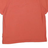 NAUTICA Mens Coral Plain Polo Shirt XL Cotton Blend Short Sleeve Classic Fit