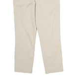 TOMMY HILFIGER Mens Cotton Beige Regular Fit Straight Leg Trousers W28 L24