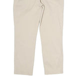 TOMMY HILFIGER Mens Cotton Beige Regular Fit Straight Leg Trousers W28 L24