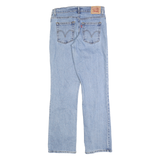 LEVI'S 550 Straight Womens Jeans Blue Relaxed Straight Denim Medium W28 L31