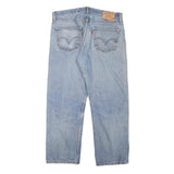 LEVI'S 501XX Mens Jeans Blue Regular Straight Denim Light W33 L26 Classic Fit