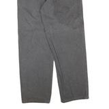 CALVIN KLEIN JEANS Womens Regular Grey Denim W34 L28 Cotton Blend Zip Casual