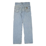 CARHARTT Mens Regular Fit Straight Blue Denim Jeans W30 L32 Classic Cotton Blend