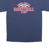 PORT & COMPANY Mens Navy Blue Sierra Nevada Basketball Camp Graphic T-Shirt M