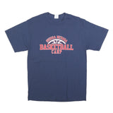 PORT & COMPANY Mens Navy Blue Sierra Nevada Basketball Camp Graphic T-Shirt M
