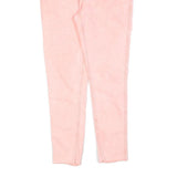 LEVI'S Womens Pink Slim Skinny Denim Light W31 L27 Distressed Hem Jeans