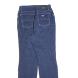 ARMANI JEANS Womens Jeans Blue Regular Straight Denim W24 L28 Stylish