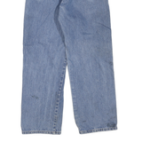 DICKIES Mens Regular Fit Blue Denim Jeans W30 L28 Casual Zip Closure Workwear