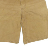 DICKIES Mens Shorts Beige Casual Cotton Blend L W30 Workwear Style