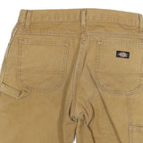 DICKIES Mens Shorts Beige Casual Cotton Blend L W30 Workwear Style