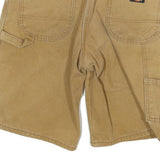 DICKIES Mens Shorts Beige Casual Cotton Blend L W30 Workwear Style