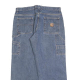 CARHARTT Mens Jeans Blue Relaxed Straight Denim Medium W36 L30 Workwear