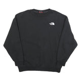 THE NORTH FACE Womens Black Sweatshirt XL Crew Neck Cotton Blend Outdoor Graphic