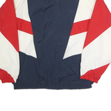 ENDZINE ATHLETICS Mens Navy & Red All Stars Zip Jacket M Polyester Blend