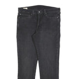 LEVI'S 511 BIG E Mens Jeans Black Slim Skinny Denim W36 L32 Classic Zip Closure