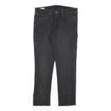 LEVI'S 511 BIG E Mens Jeans Black Slim Skinny Denim W36 L32 Classic Zip Closure