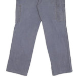CARHARTT Mens Cotton Blend Blue Loose Straight Trousers W30 L28 Workwear Casual