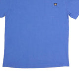 DICKIES Mens Blue & Black Graphic T-Shirt L Short Sleeve Crew Neck Pocket
