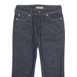 LEVI'S 570 Womens Classic Straight Denim Raw W29 L23 Zip Cotton Blend Jeans