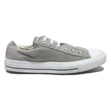 VANS Classic Slip-On Womens Low Top Trainers Grey Cotton Blend UK 7 Casual