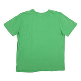NIKE Mens Green T-Shirt XL Short Sleeve Crew Neck Cotton Blend Casual