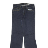 DKNY Womens Jeans Blue Regular Flared Denim Medium W30 L31 Classic Style