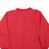 GLORIA VANDERBILT Womens Red Crew Neck M Casual Cotton Blend Sweatshirt