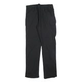 HUNTING WILD GOOSE Womens Cotton Blend Black Slim Tapered Trousers W28 L29
