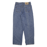 TL Womens Relaxed Blue Denim Medium W26 L27 Cotton Zip Casual Pockets Jeans