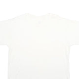 STANFIELDS Mens White Classic T-Shirt L Short Sleeve Crew Neck Plain Cotton