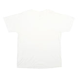 STANFIELDS Mens White Classic T-Shirt L Short Sleeve Crew Neck Plain Cotton