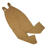 DICKIES Mens Brown Cotton Blend Dungarees Regular Fit Workwear 2XL W44 L32
