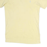 POLO RALPH LAUREN Mens Yellow Short Sleeve Plain S Cotton Polo Shirt