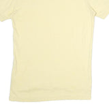 POLO RALPH LAUREN Mens Yellow Short Sleeve Plain S Cotton Polo Shirt
