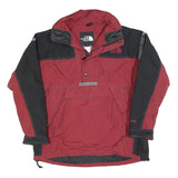 THE NORTH FACE Mens Red & Black Rage Gore-Tex Pullover Jacket L Polyester Blend