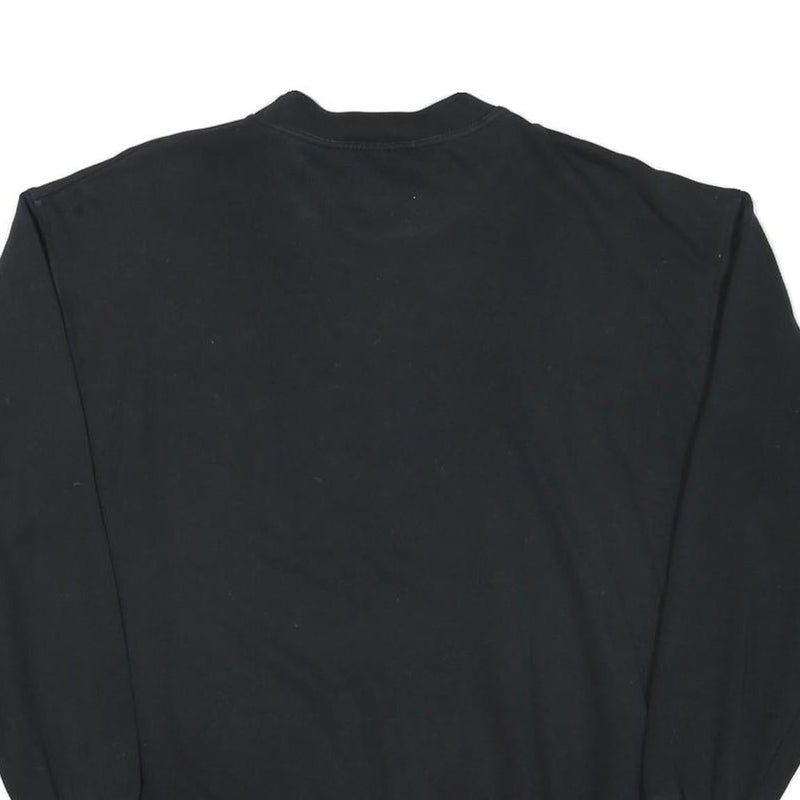 OTSCHER Mens Black Cotton Blend Crew Neck M Sweatshirt Volkswagen Skoda Logos