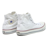 CONVERSE Chuck Taylor All Star Womens High Top Trainers White Canvas UK 7.5