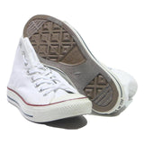 CONVERSE Chuck Taylor All Star Womens High Top Trainers White Canvas UK 7.5