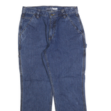 CARHARTT Mens Jeans Blue Relaxed Straight Denim Medium W32 L30 Workwear