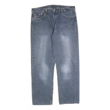 LEVI'S 501 Mens Jeans Blue Regular Straight Denim Medium W38 L30 Classic Fit