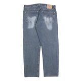 LEVI'S 501 Mens Jeans Blue Regular Straight Denim Medium W38 L30 Classic Fit