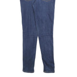 LEVI'S 721 Womens Slim Blue Denim Jeans W26 L28 Cotton Blend Zip