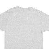 CHAMPION Mens Grey Cal Poly San Luis Obispo Graphic T-Shirt L Crew Neck Short