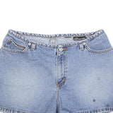 NO BOUNDARIES Womens Denim Blue Casual Shorts M W30 Cotton Blend